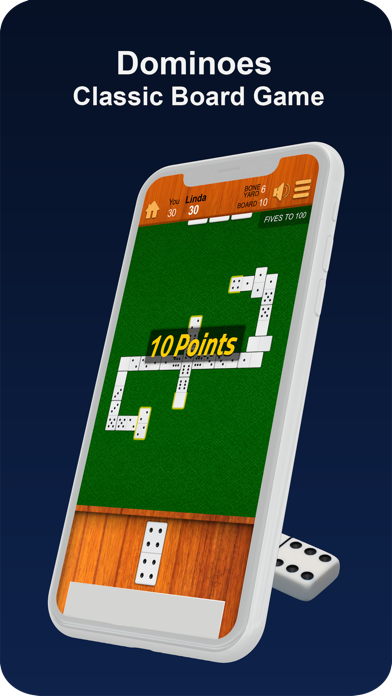 Screenshot #1 pour Dominoes Classic Board Game