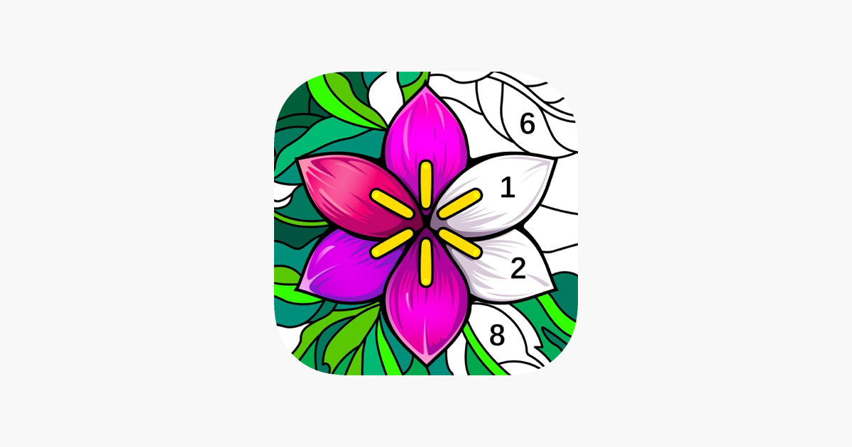 ‎Daily Coloring by Number on the App Store