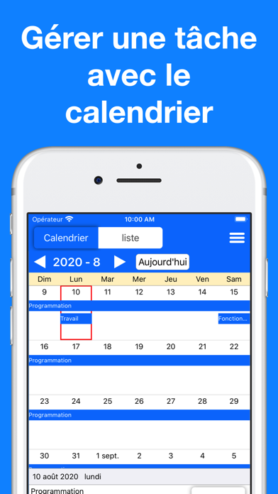 Screenshot #1 pour ToDo Calendar Pro