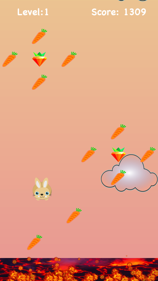 #3. Lava Floor Escape: Jumpy Bunny (iOS) 由: Appulet, Inc