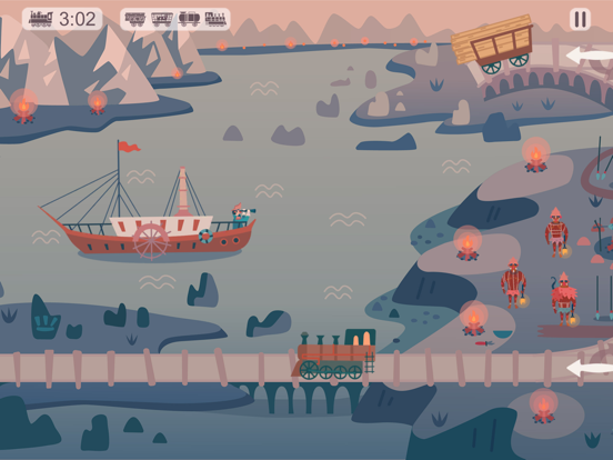 Logic Train: Railway Puzzle iPad screenshot