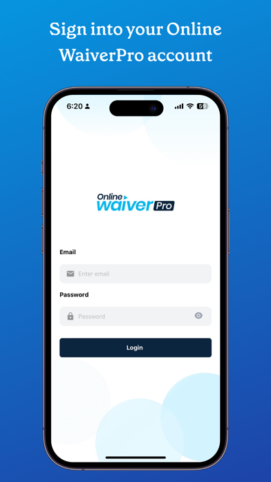 Online Waiver Pro Screenshot