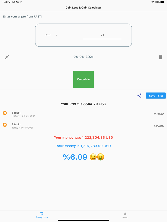 Screenshot #4 pour Calculatrice Crypto