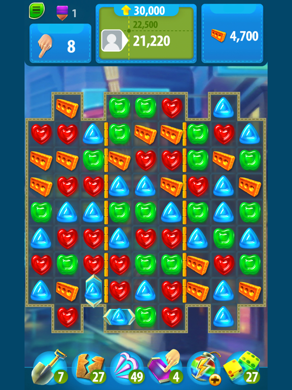 Screenshot #4 pour Gummy Drop! Jeu de match 3