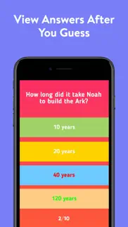 bible trivia quiz - fun game iphone screenshot 4