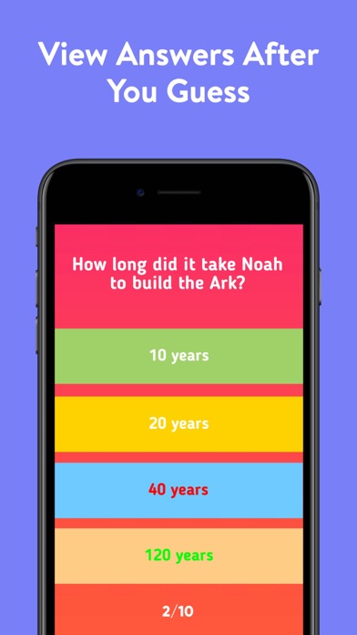 Bible Trivia Quiz - Fun Game Screenshot