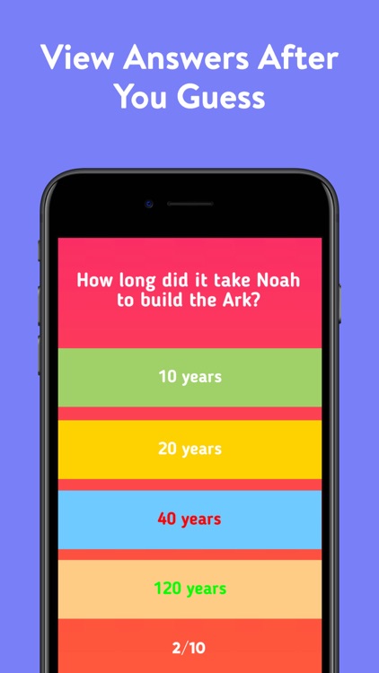 Bible Trivia Quiz - Fun Game screenshot-3