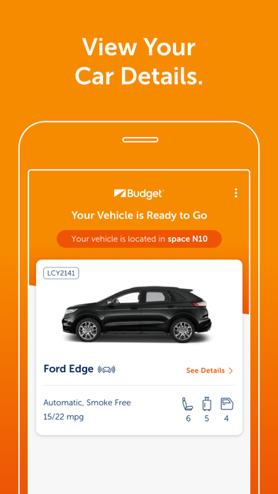 Budget – Car Rental Screenshot