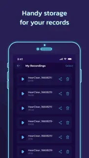 hearing amplifier: clear sound iphone screenshot 4