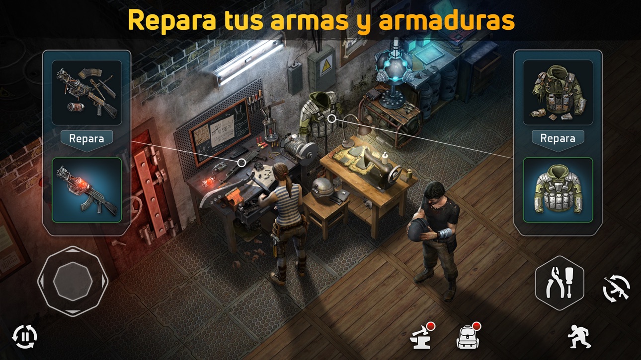 Dawn of Zombies: Survival Game iOS Mod IPA screenshot 6 - iOS game interface
