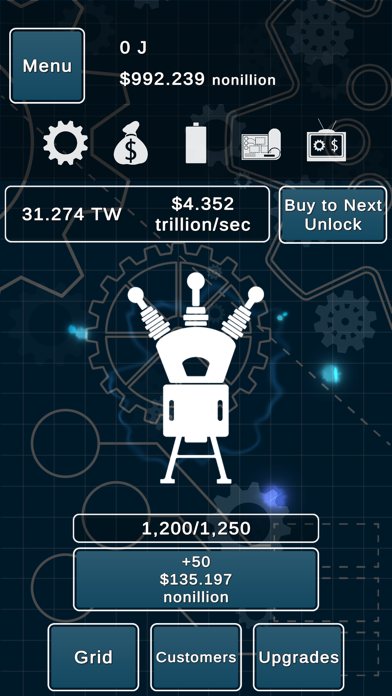 Idle Power - Electric Growth Screenshot