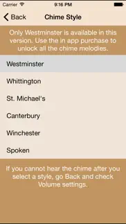 How to cancel & delete westminster chimes lite 2