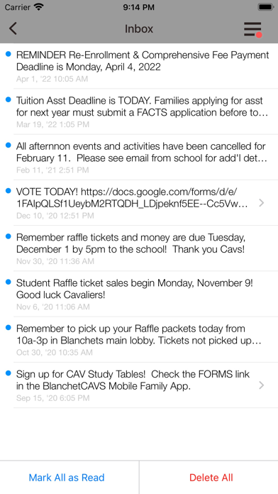 Blanchet Catholic School Screenshot