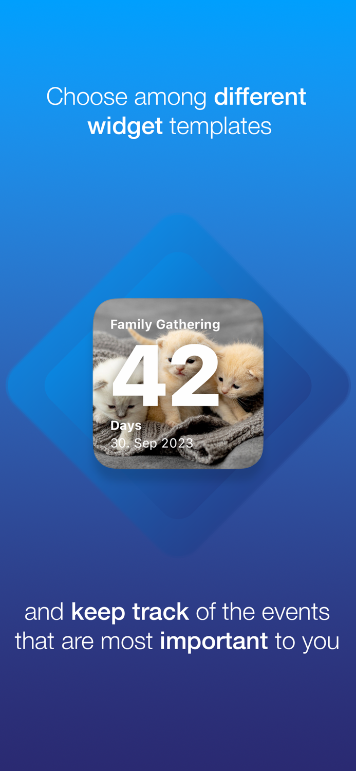 Countdown Widget and App
