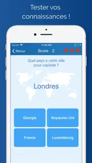 capitales des pays - quiz iPhone Captures Décran 1