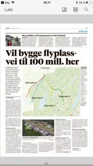 Agderposten eAvis iphone bilder 3