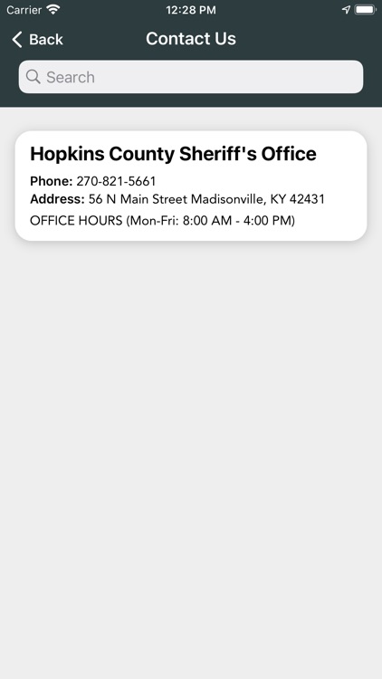 Hopkins County Sheriff