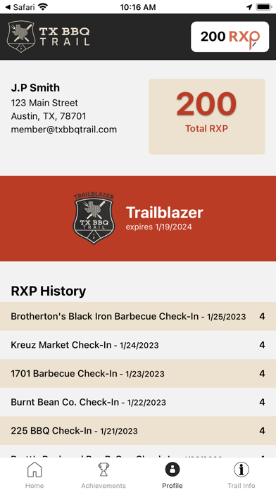 TX BBQ Trail Screenshot