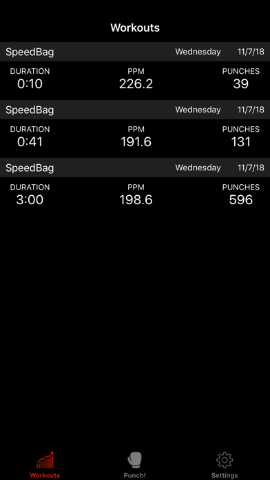 Speed Bag Boxing Trainer Screenshot