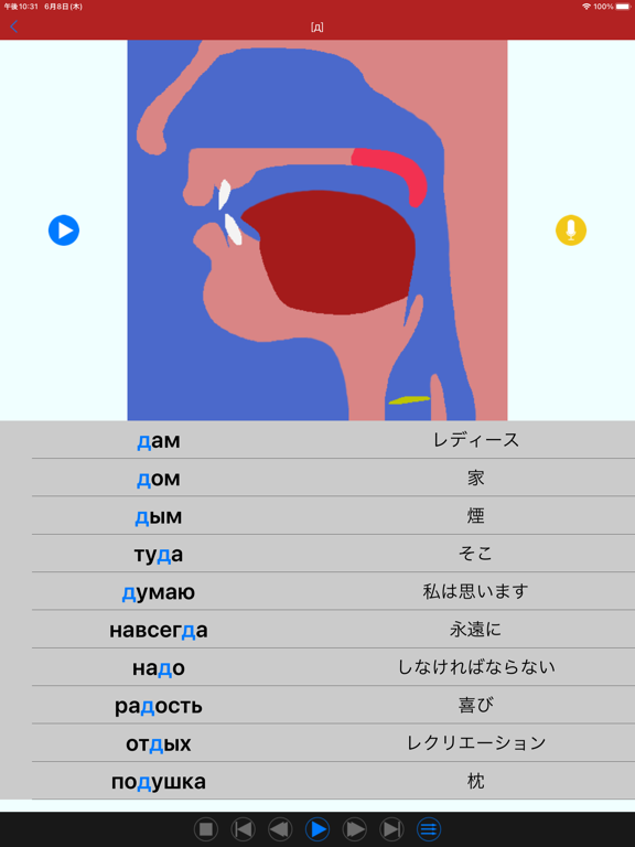 ロシア語の音声 - ロシア語の発音と文字を学びますのおすすめ画像2