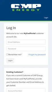 cmp energy online portal iphone screenshot 2