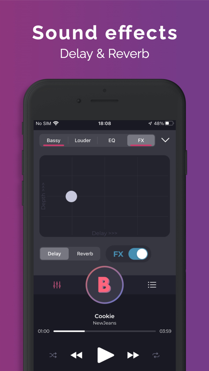 BASSY volume and bass booster