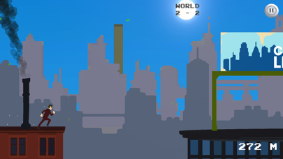 Rooftop Runner - Lizard Attack Screenshot