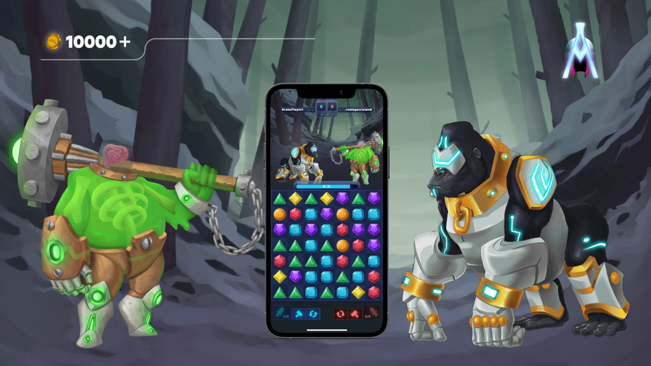 #1. Arcane Merge - Puzzle game (iOS) By: Sambrela LLC