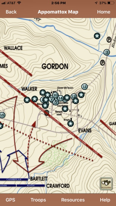 Appomattox Battle App Screenshot