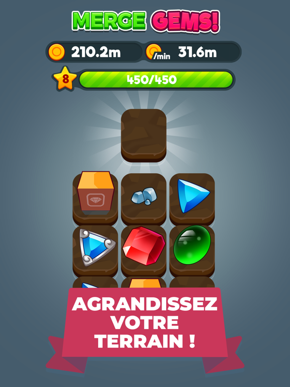 Screenshot #4 pour Merge Gems!