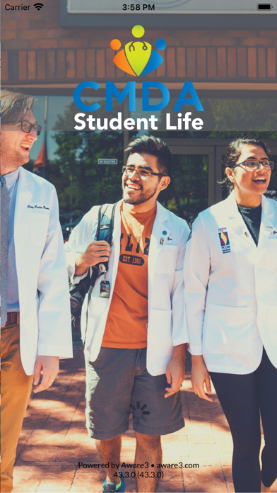 CMDA Student Life Screenshot
