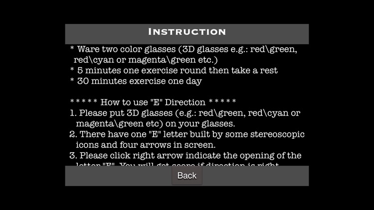 Amblyopia Lazy Eye 3D Exercise