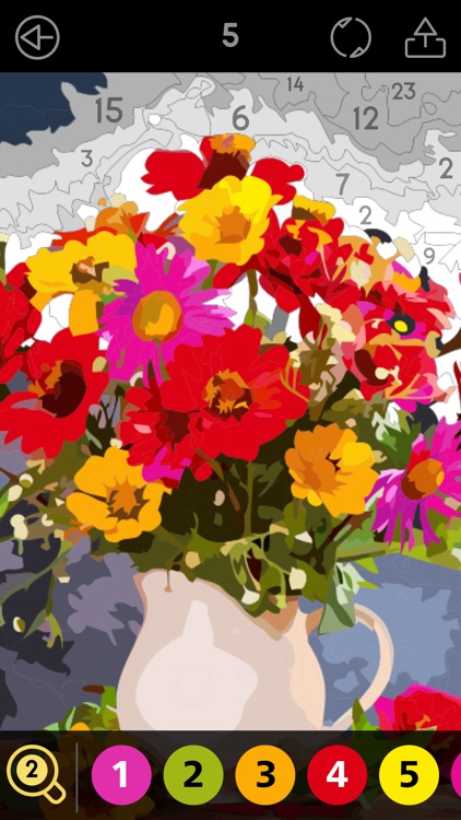 How in a - April Coloring - Oil Painting & Color by Number