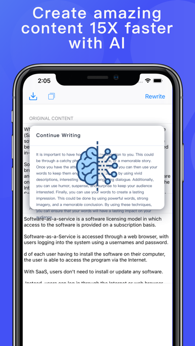 AICopy - Article,Copy,Essay AI Screenshot