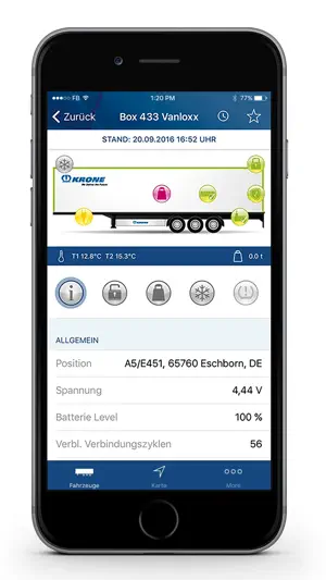 KRONE Telematics screenshot 1