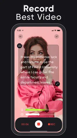 Game screenshot Teleprompter for Video° mod apk