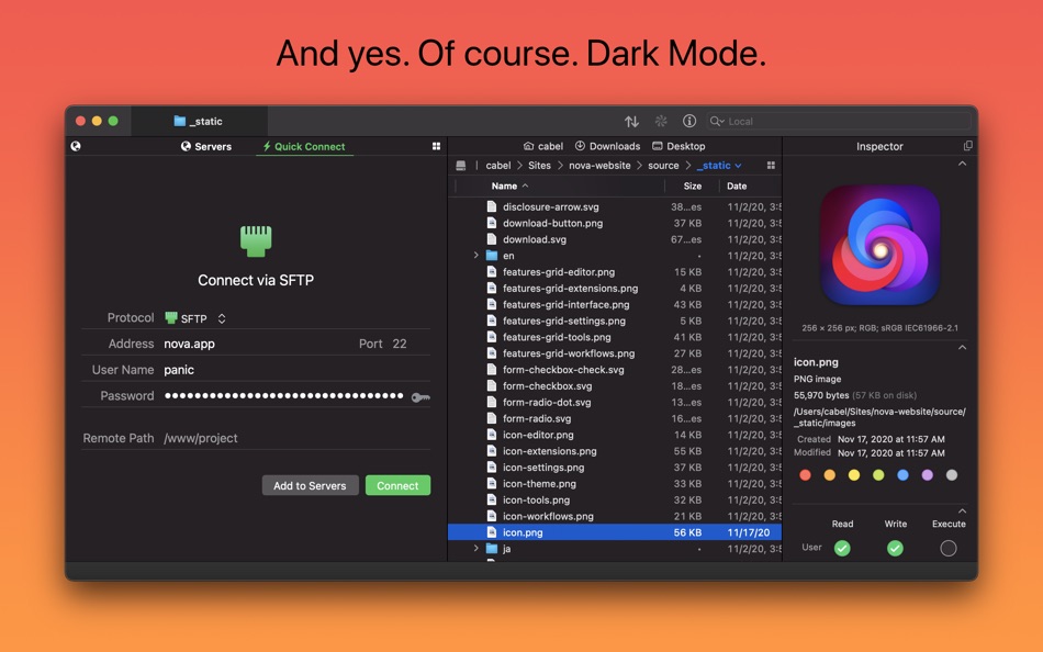 #5. Transmit 5 (macOS) 来自: Panic, Inc.