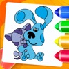 Blue Clues Coloring Glitter icon