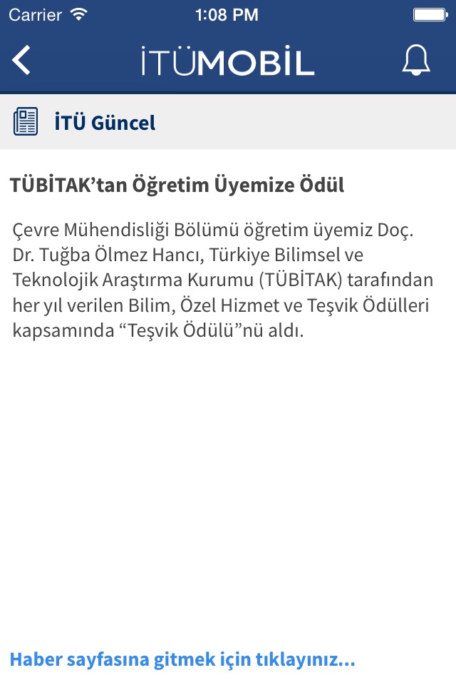 İTÜ Mobil screenshot 2