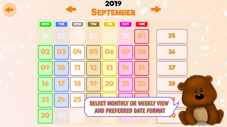 My First Calendar screenshot-5