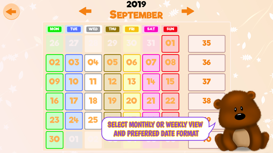 #6. My First Calendar (iOS) 由: MiTale Oy