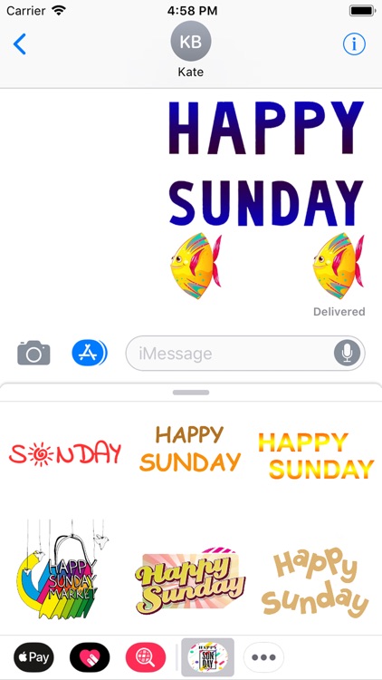 sunday stickers screenshot-4