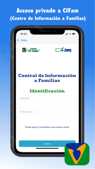 Colegios El Valle Screenshot