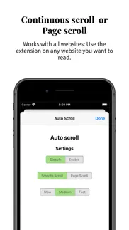 auto scroll - flick extension iphone screenshot 2
