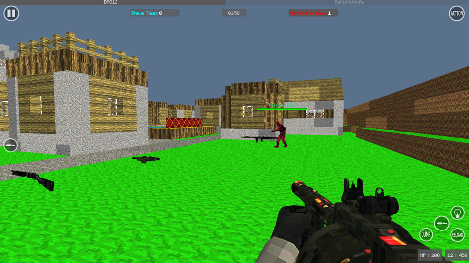 #3. Pixel Combat Multiplayer (iOS) 由: Sukru Yalcin