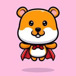 Happy Hamster Stickers