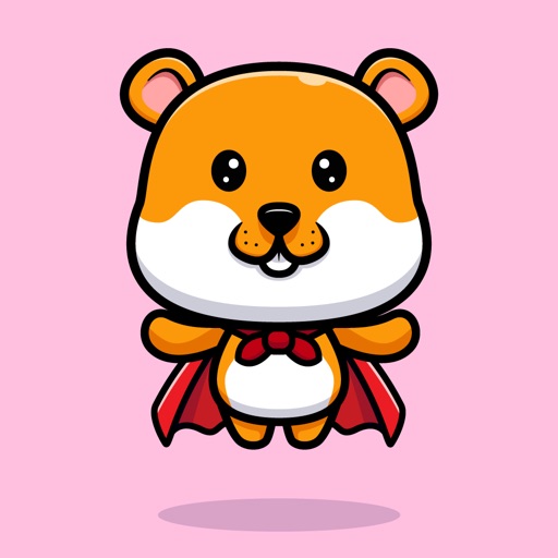 Happy Hamster Stickers icon