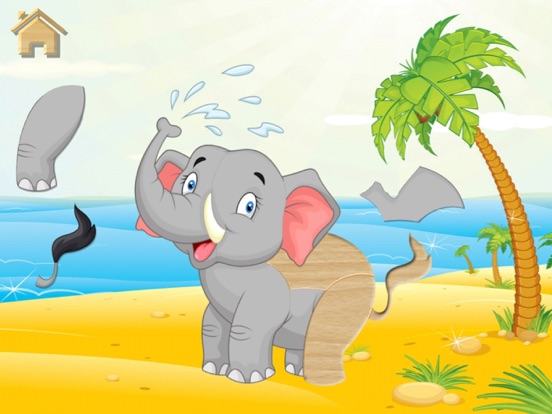 Kids Puzzles game for toddlers iPad screenshot 7 - Education app