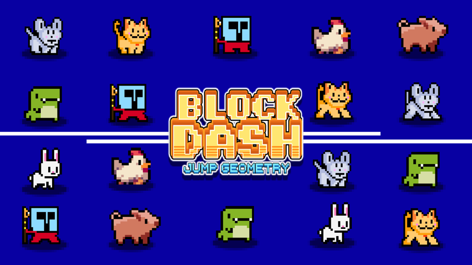 #3. Block Dash 2 : Jump Geometry (iOS) 由: Rainbow 5s Co., Ltd