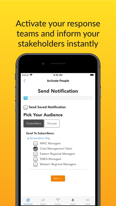 SchoolDude CrisisManager Screenshot